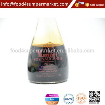 soy sauce 150ml Light soy sauce and pure soy sauce in plastic