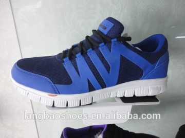 breathable leather sport shoes light running shoe 2014