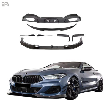 BMW 8 Series M850 M840 G14 G15 AC Dry Carbon Fiber Spoiler Body Kit