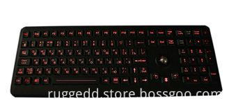 Industrial Illuminated Ip68 Keybord / Man Machine Keyboard, High ...