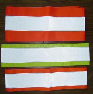 Fluorescent lime-yellow Vest Trim