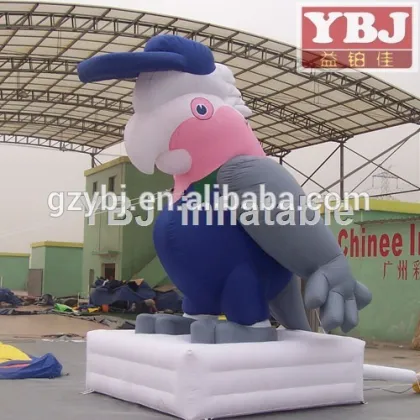 inflatable polly cartoon