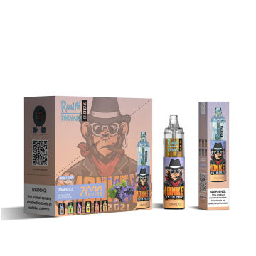 Oplaadbare randm tornado 7000 puffs wegwerp vape