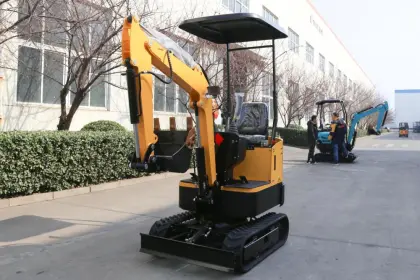 Small construction machinery agricultural mini excavator