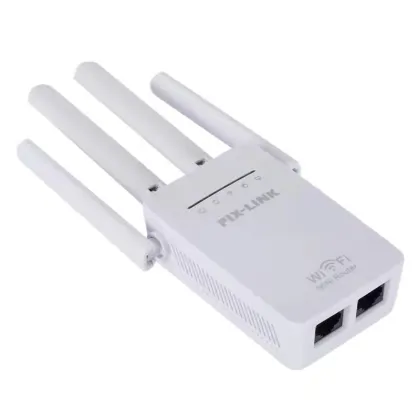 WR09 Network Repeater with Four Antennas: Enhancing Your 300M WiFi Signal with Router Extender Technology