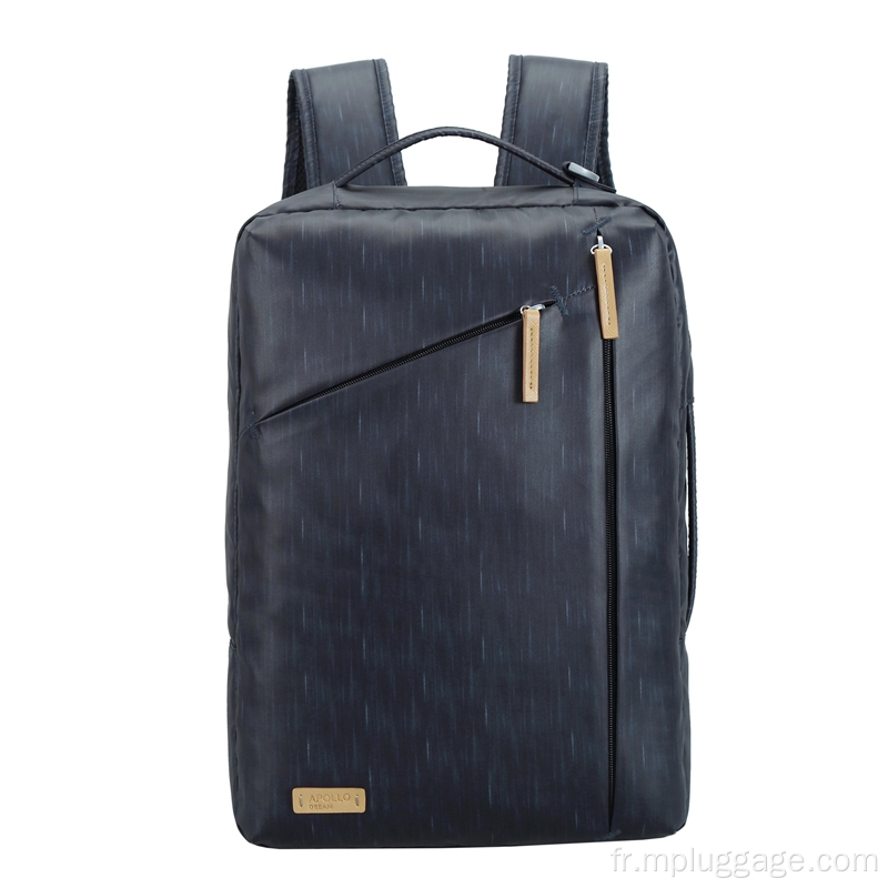 Personnalisation du sac à dos pour ordinateur portable Business de la surface en cuir