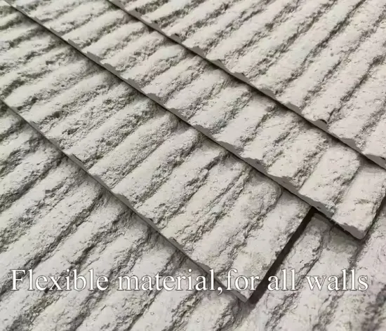 Soft Stone Panels Lightweight Fireproof Eco Wall Cladding