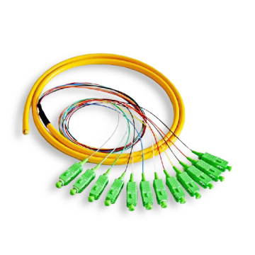 Qingdao Manufacture High Return Loss SC/APC Fiber Optic Patch Cord and 1x8 Splitter