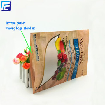 Ziplock gedroogd fruit plastic verpakkingstas