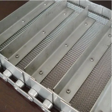 Wire Mesh Rod Chain Conveyor