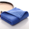 Outdoor sweat absorptio Cotton plain satin sports towel