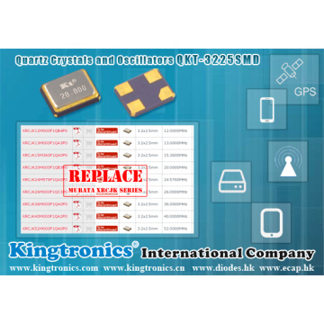 Kt Kingtronics Quartz Crystals and Oscillators Replace Murata XRCJK Series