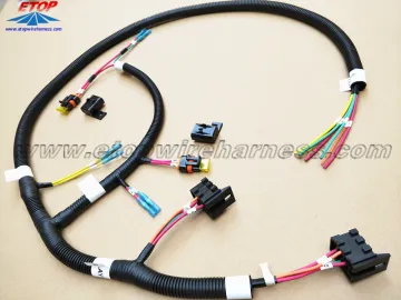 wire assembly for automotive pressure switch system