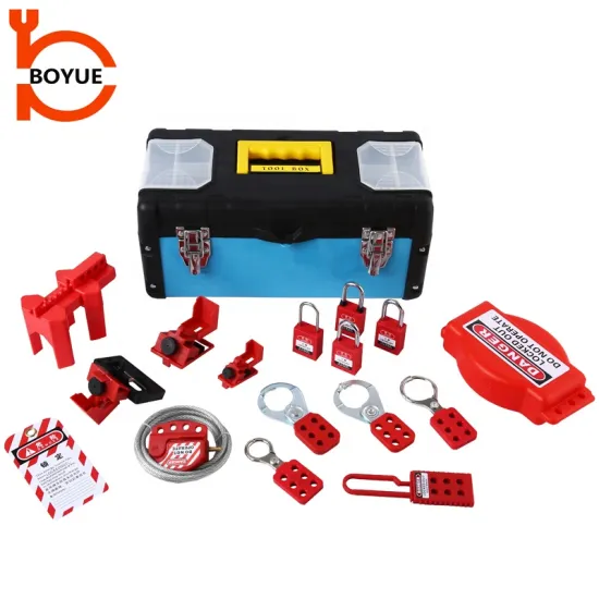 China Factory Wholesale Affordable Portable Group Safety Electrical Lockout-Tagout Kit