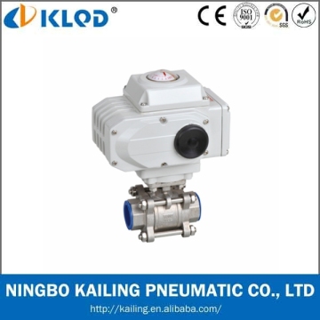 3 PCS Electric Screw Stainless Steel Thread Ball Valve