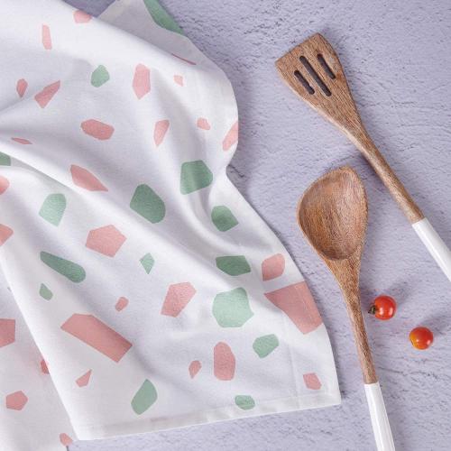 100%Cotton Tea Towel Customized Kitchen Towel Kitchen Cleaning Cloths Dish Towel Supplier