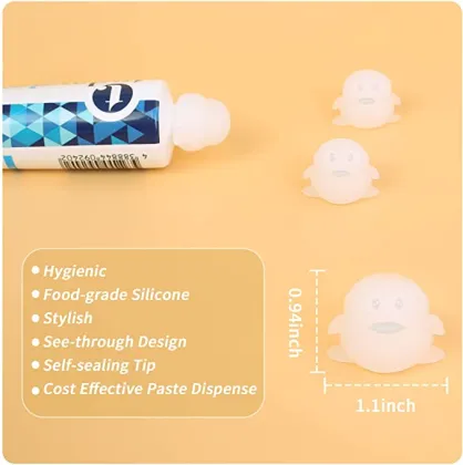 Cute Penguin Toothpaste Cap Self Closing Toothpaste Lid