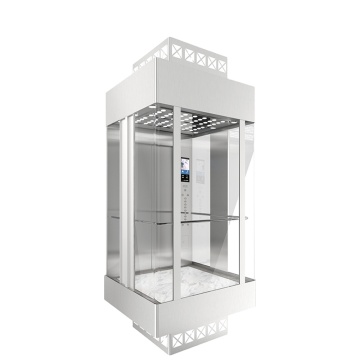Asia Fuji Factory Modern Design Outdoor Glass Elevator for Hotels and Sightseeing