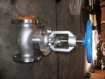 ss flanged globe valve