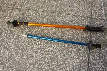 Trekking Sticks Poles / Ultralight Trekking Pole Extrusion With Mg 2.1 - 2.9