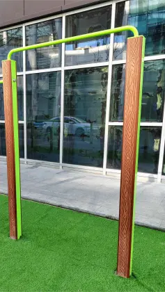 Outdoor gym Equipment Single Pull-up Bar Station
