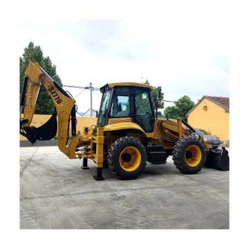 China Manufacturer 4X4 Small Excavator and Backhoe Loader for Sale