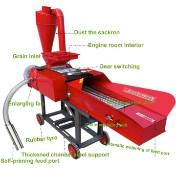 9ZRF-3.8 Multifunktions-Spreuschneider und Grasbrecher für Tierfutter