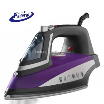 2019 Model Steam Iron with Ceramic Soleplate, Black Color and Steam Generator Technology