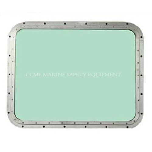 Marine fire resistant window marine rectangular window