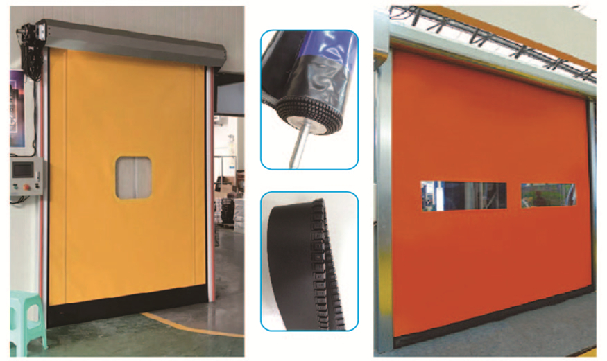 Industrial Automatic PVC Freezer Zipper Door