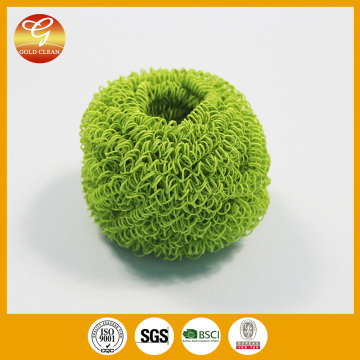 Kitchen microfibre scrubber cleaning ball/brush