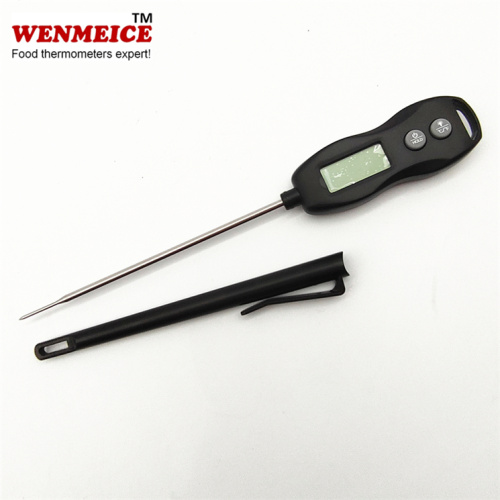 Direct afleesbare vleesthermometer met ophanggat