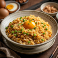 Molho de soja congelado arroz frito