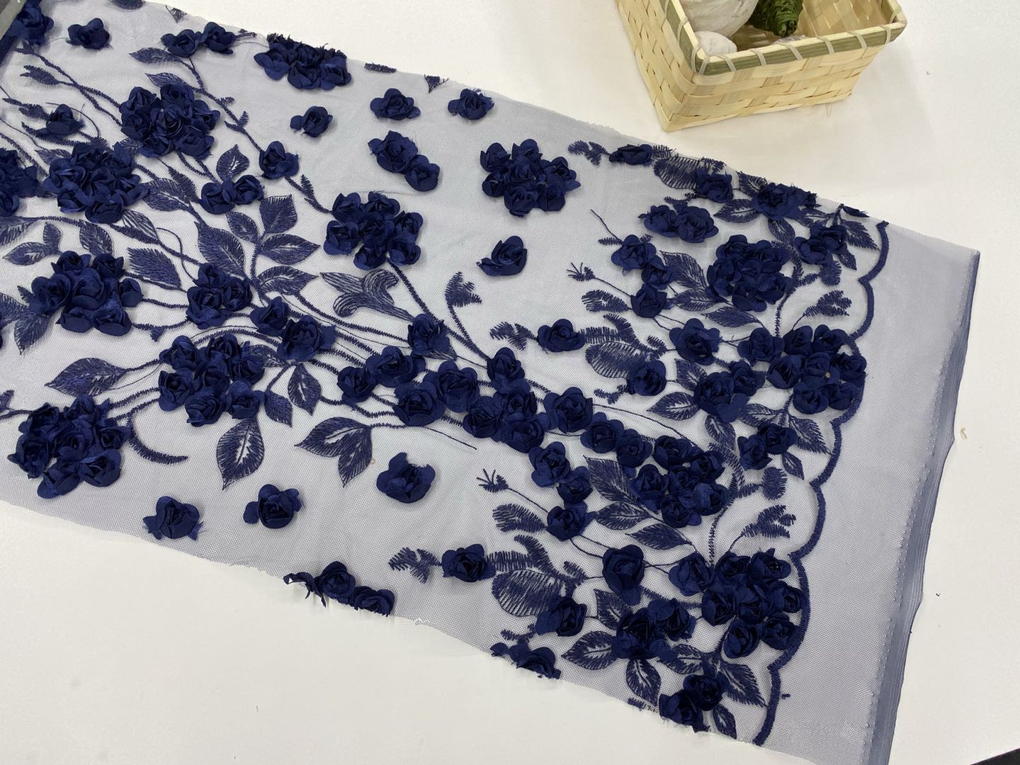 Chiffon Embroidery Fabric