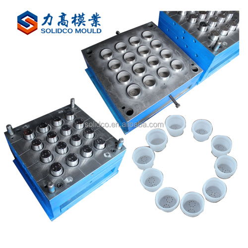 Fabricante de moldes de caja de inyección de electricidad redonda de plástico OEM