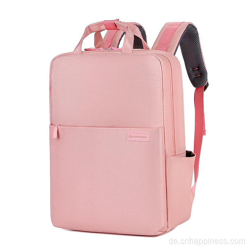 Laptop -Taschen Nylon -Rucksack Frauen Aktentaschen Notebook -Taschen