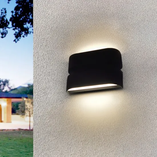 Double Head Wall Light Outdoor Square Wall Lamp