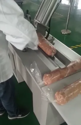 Pneumatic Beef Steak Clipper Machine for Beef Roll Production