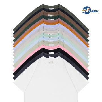 Wholesale Quality Cotton Little Drop Shoulder Blank tshirt