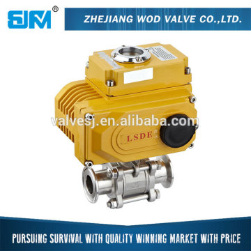 Custom design cheap price water electric control ball valve