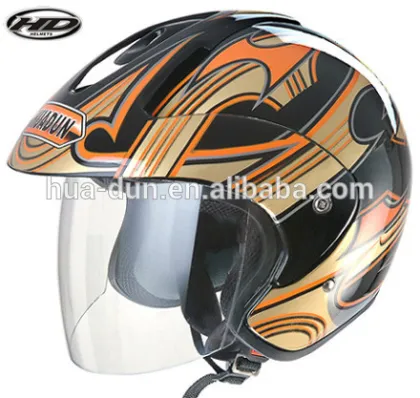 HuaDun abs shell helmet,open face helmet for racing helmet HD-50K