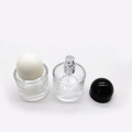 Garrafa de perfume de vidro vazio de 30 ml de 50 ml com tampa