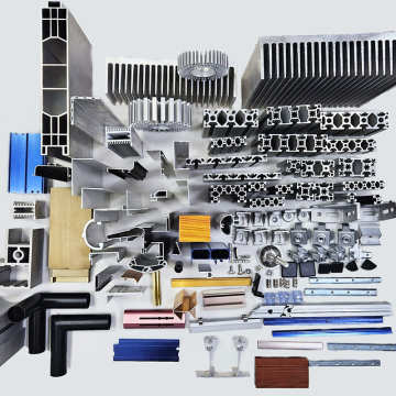 Custom CNC Aluminum Extrusion Profiles Manufacturer: 6063, 7075 Grades for Glass Wall Applications