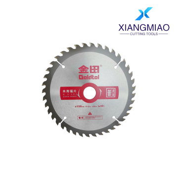 Полотно для дисковой пилы Goldtol Woodworking TCT (150 мм, 40 зуб.)