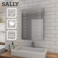 Bathroom Furniture Wall Hung Storage LED Mirror Cabinet