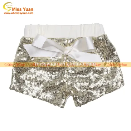 Kids stage performance sequins short pant