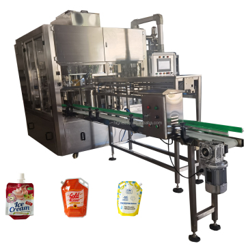 Factory Price Automatic Spout Pouch Filling and Capping Machine for Sauces and Liquids