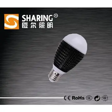 Cooling fins design 7W E27 LED Bulb