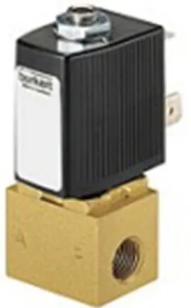 Buerkert valve Aggressive media Type 0117 - Solenoid valve