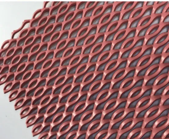 Aluminium expanded metal Mesh